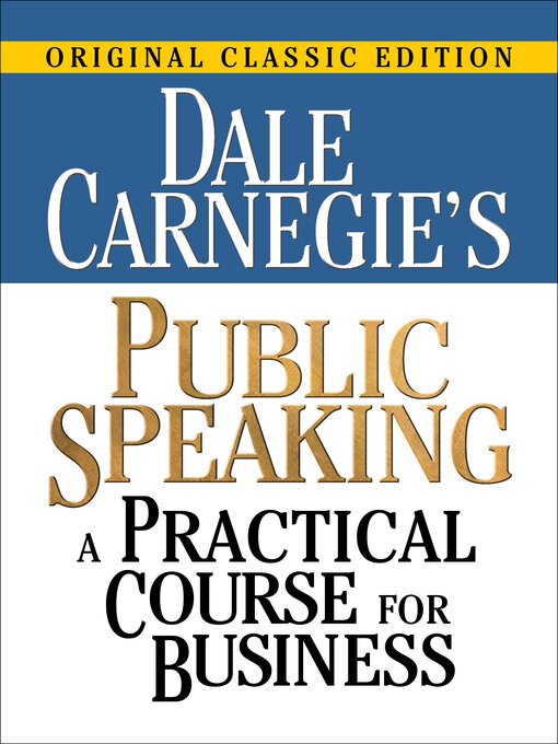 Title details for Dale Carnegie's Public Speaking by Dale Carnegie - Available